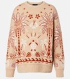 Alanui Echoes Of The Island wool and cotton sweater