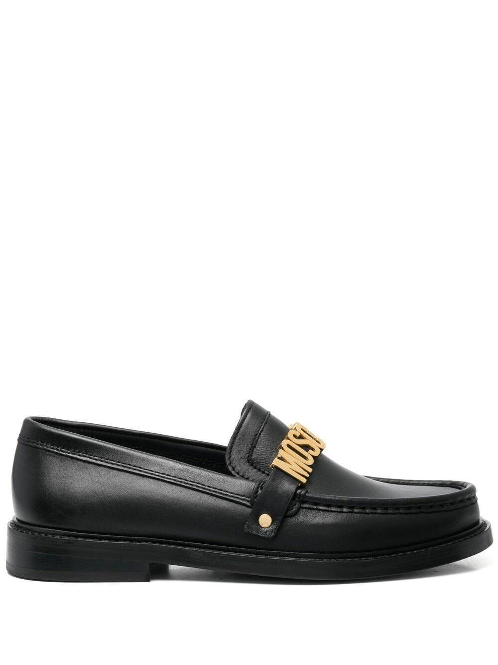 MOSCHINO - Leather Loafer Moschino