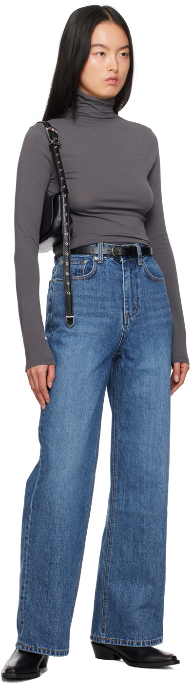 Youth Blue Wide Jeans