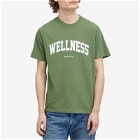 Sporty & Rich Men's Wellness Ivy T-Shirt in Moss