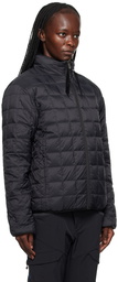 TAION Black Boa Reversible Down Jacket