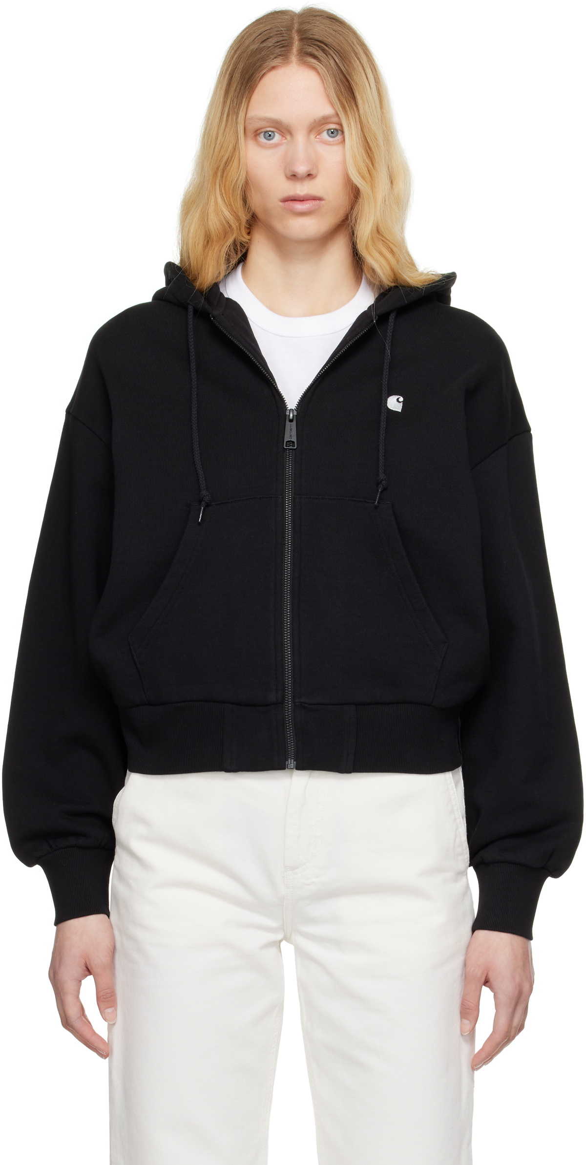 Carhartt Work In Progress Black Casey Hoodie