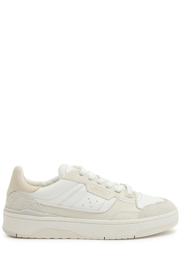Photo: Axel Arigato Clay Panelled Leather Sneakers Beige