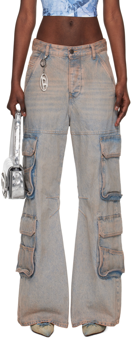 Diesel Blue De-Tary Denim Top Diesel