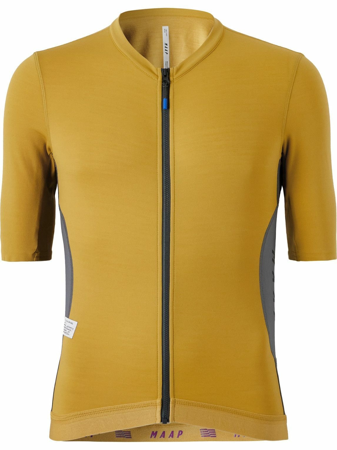 Photo: MAAP - Alt_Road Ripstop-Panelled Cycling Jersey - Gold