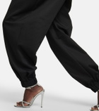 Alexandre Vauthier - High-rise pleated cotton pants