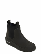 BALLY - 30mm Gadey Rubberized Leather Boots