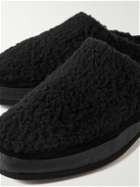 Mulo - Shearling Slippers - Black