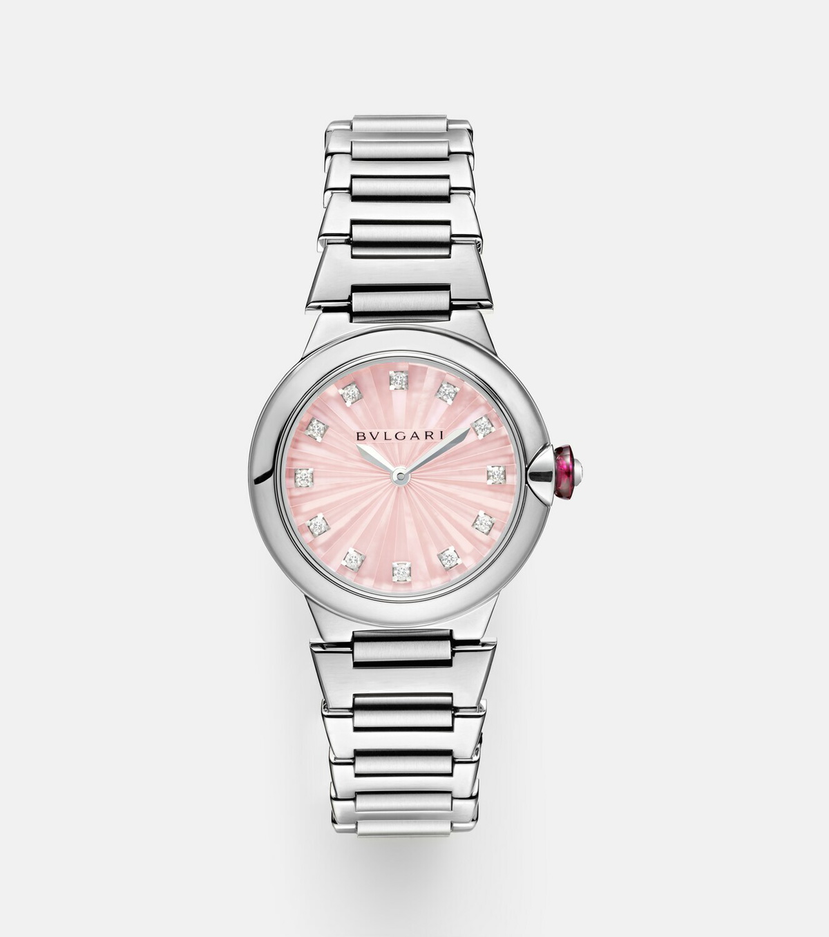 Bvlgari Lvcea 28mm stainless steel watch