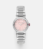 Bvlgari Lvcea 28mm stainless steel watch