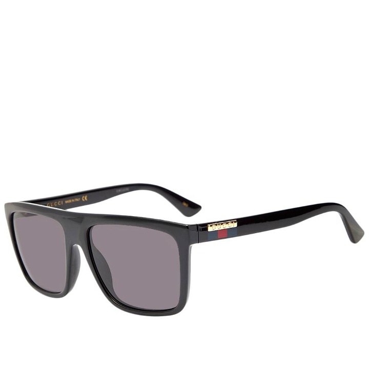 Photo: Gucci Lines Injection Sunglasses