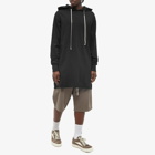 Rick Owens DRKSHDW Men's Pullover Lightweight Hoody in Black