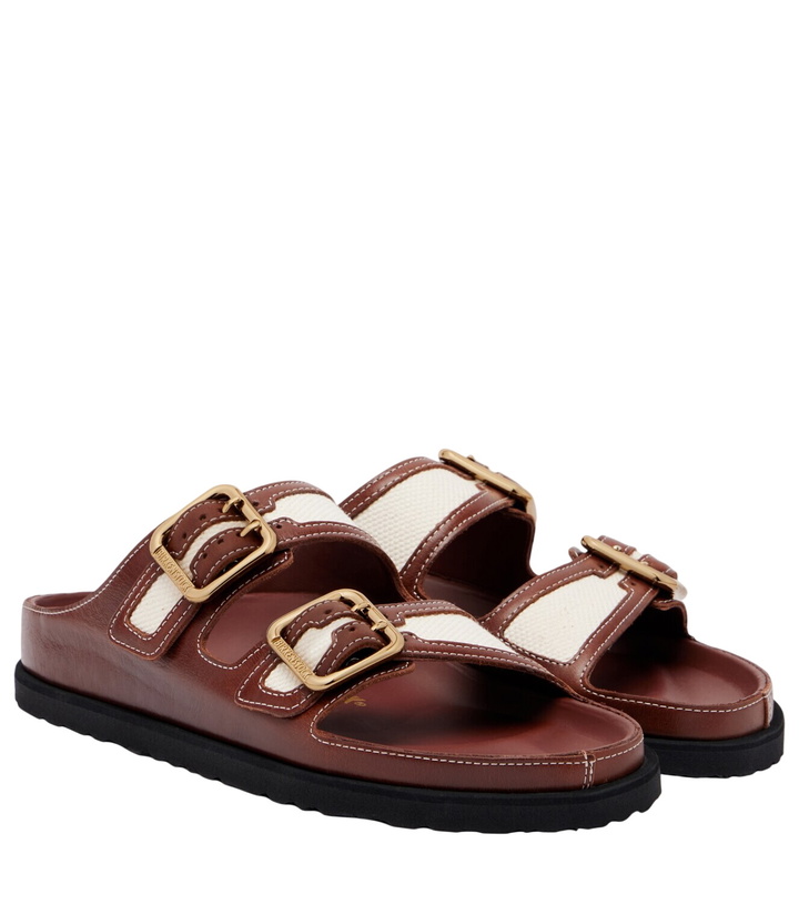 Photo: Birkenstock 1774 Arizona leather-trimmed sandals