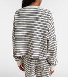 Velvet Isabelle striped cotton jersey sweatshirt