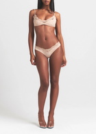 Skims Printed Stretch-jersey Thong Multicoloured