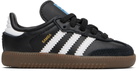 adidas Kids Baby Black Samba OG Sneakers