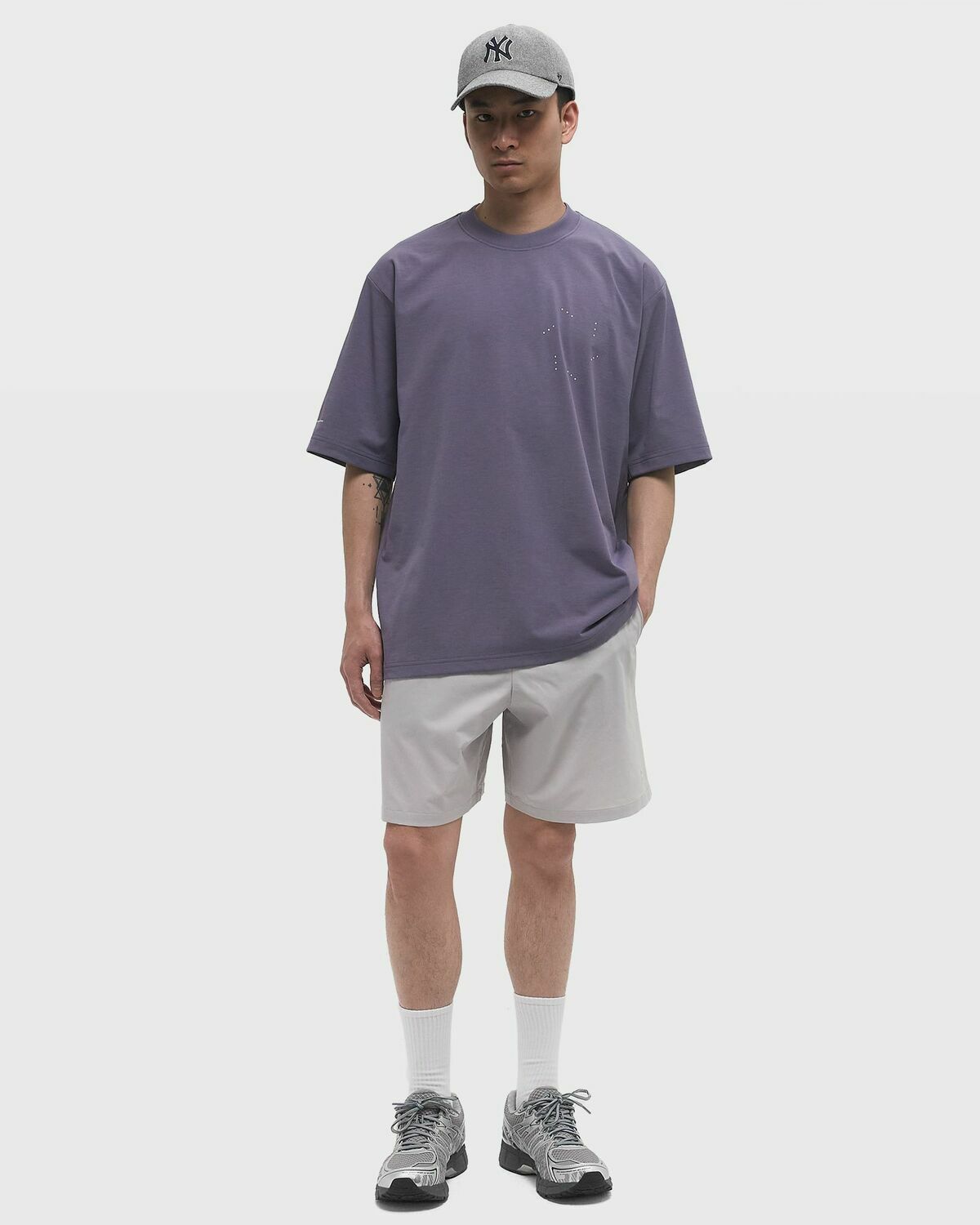 Goldwin All Direction Light Shorts Grey Mens Casual Short