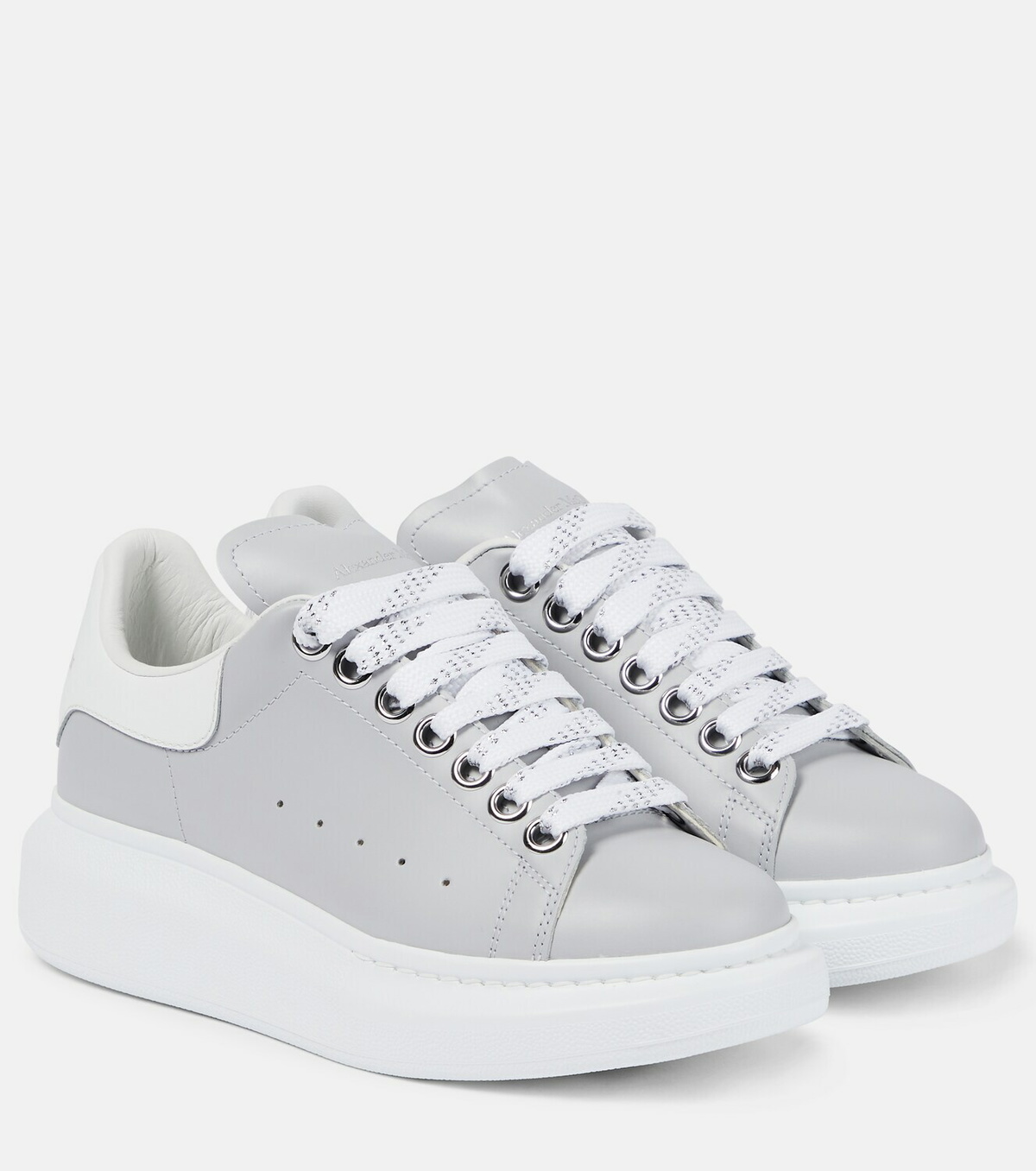 Alexander McQueen - Oversized leather sneakers