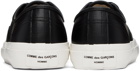 Comme des Garçons Homme Black Paneled Sneakers