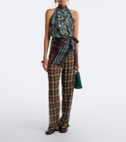 Dries Van Noten Leather ballet flats