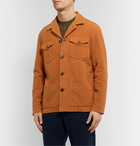 Altea - Cotton-Blend Overshirt - Orange