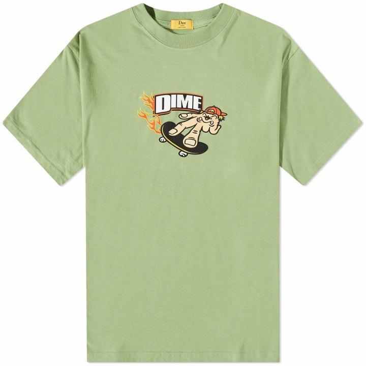 Photo: Dime Men's Decker T-Shirt in Moss