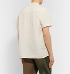 YMC - Malick Camp-Collar Linen Shirt - Neutrals