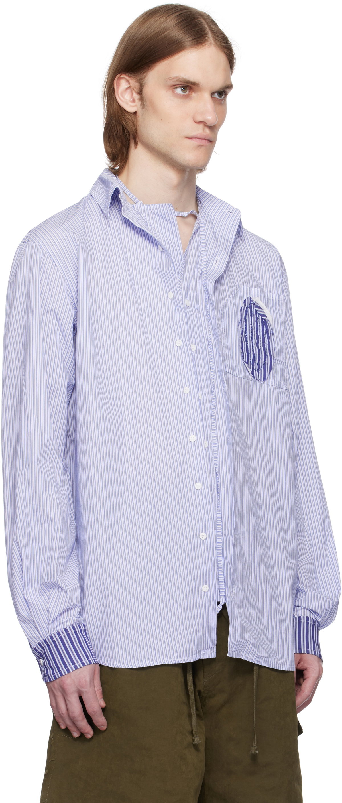 Ottolinger Blue Oversized Shirt