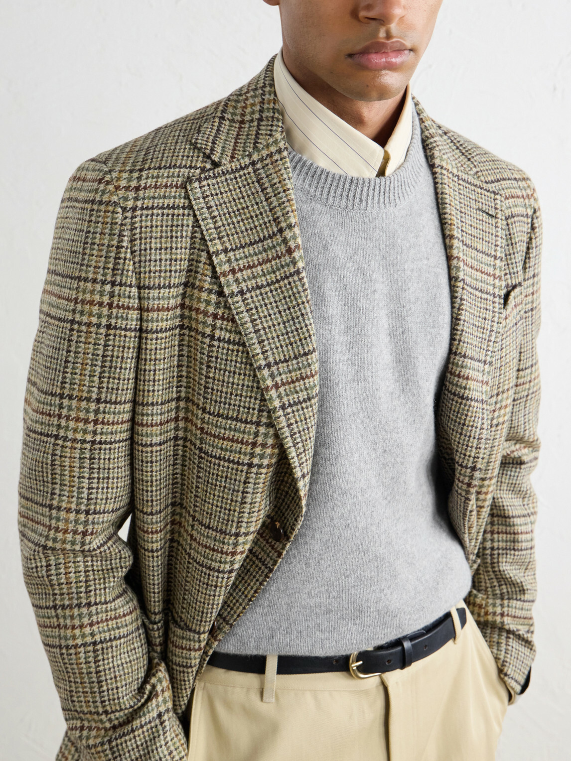 Altea - Wool and Cashmere-Blend Sweater - Gray