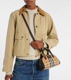Burberry Highlands Mini Burberry Check tote bag