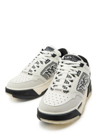 Amiri MA-94 Panelled Leather Sneakers White And Black