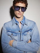 TOM FORD - Kemp Aviator-Style Acetate Sunglasses