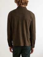 Massimo Alba - Raya Cotton and Cashmere-Blend Polo Shirt - Brown
