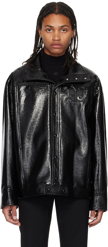 Photo: Courrèges Black Oversized Jacket