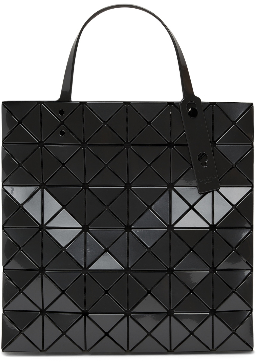 Bao Bao Issey Miyake Gunmetal Lucent Metallic Tote