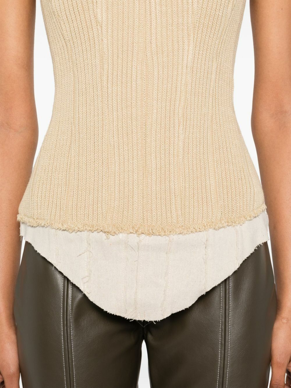 Elena Velez Knitted Corset Top Elena Velez