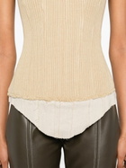 Elena Velez Knitted Corset Top