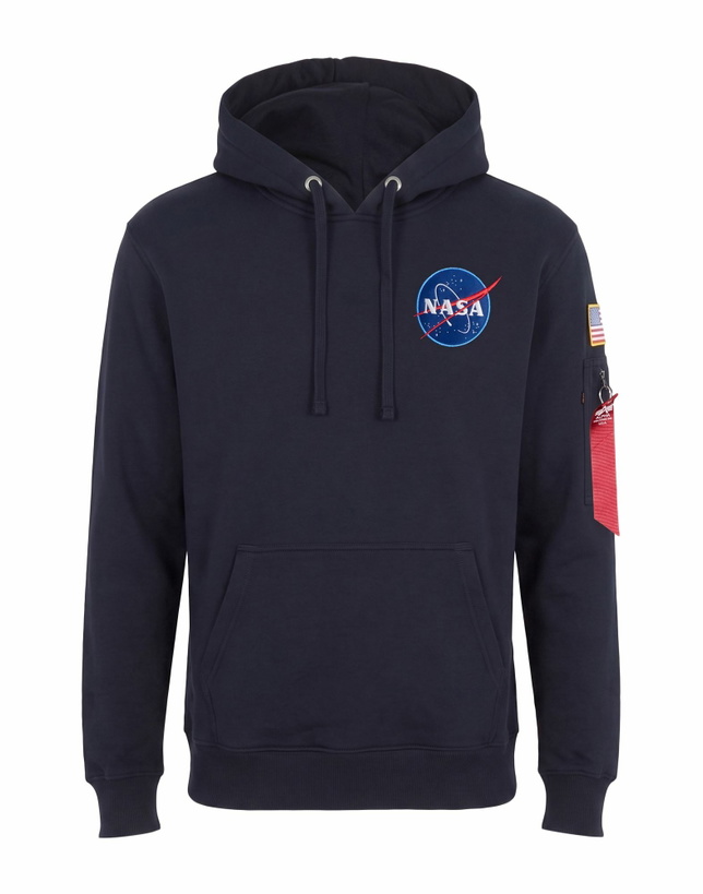 Photo: Alpha Industries Mens Sweatshirt Midnight in Blue