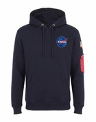Alpha Industries Mens Sweatshirt Midnight in Blue