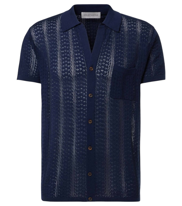 Photo: King & Tuckfield Knitted wool shirt