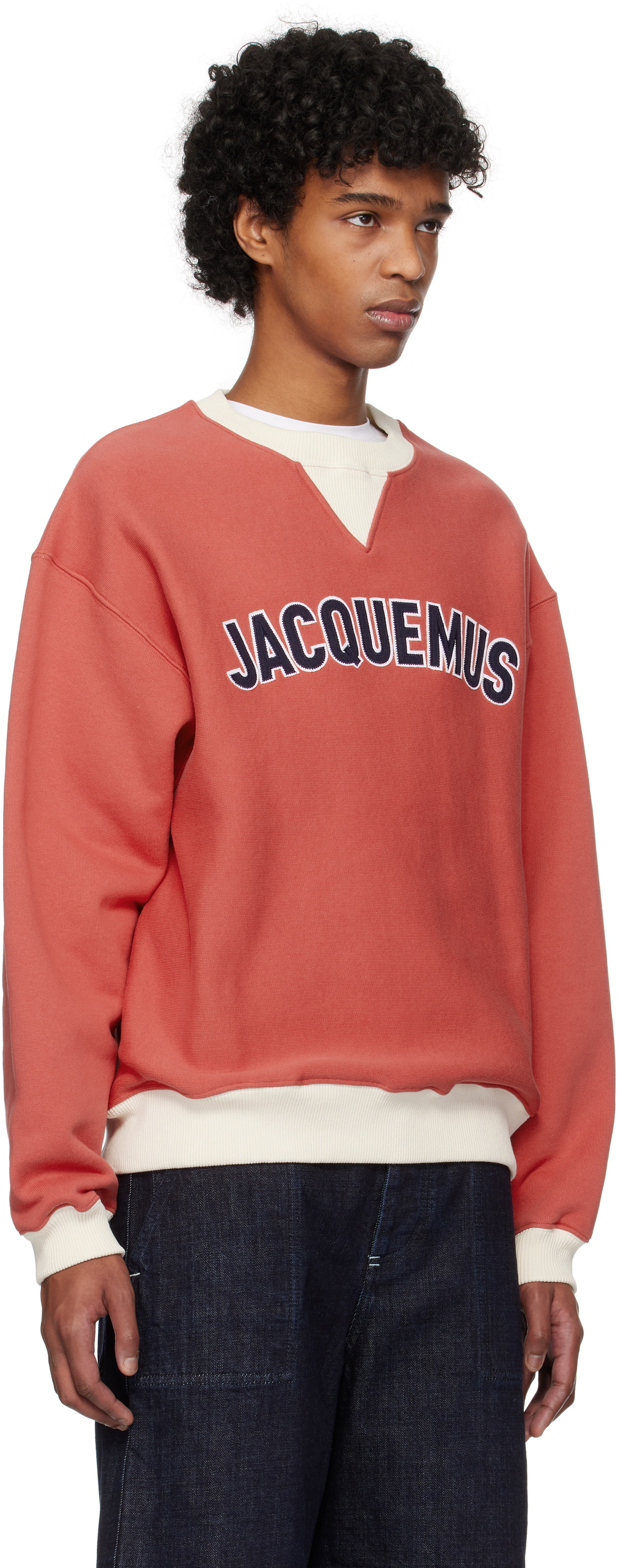 JACQUEMUS Red 'The Baseball' Sweatshirt Jacquemus