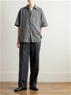mfpen - Input Striped Cotton-Poplin Shirt - Gray