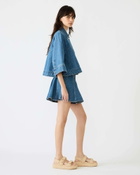 Steve Madden Rhode Jacket Denim in Blue