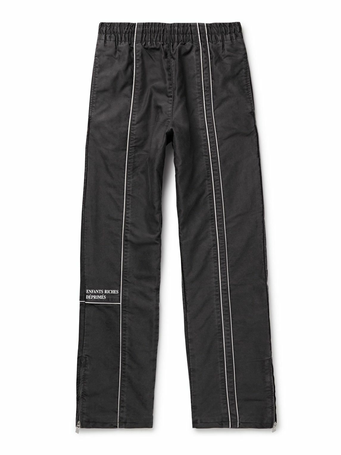 Enfants Riches Déprimés - Straight-Leg Logo-Embroidered Panelled
