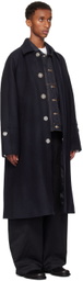 OUAT Navy Meta Coat