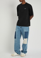 Axel Arigato Honor Logo-embroidered Cotton T-shirt Black