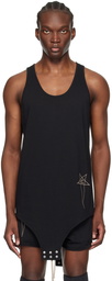 Rick Owens Black Champion Edition Basketball Tank Top