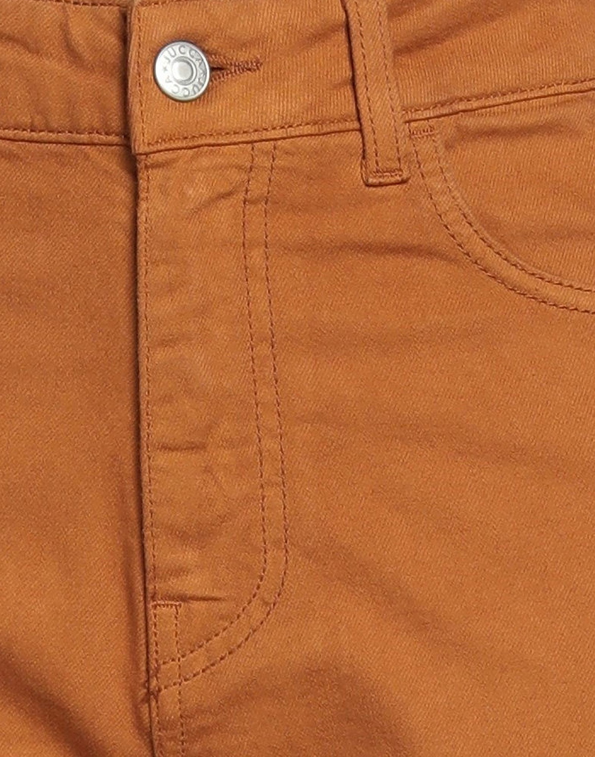 Jucca Womens Denim shorts Camel