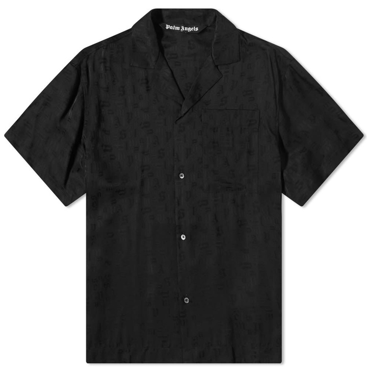 Photo: Palm Angels Tonal Monogram Vacation Shirt