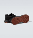 Loro Piana Week End Walk suede-trimmed sneakers